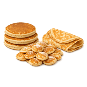 Pannenkoeken en poffertjes