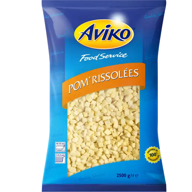 Pom' Rissolees Aardappelblokjes