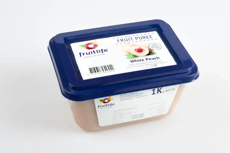 Witte Perzikpuree