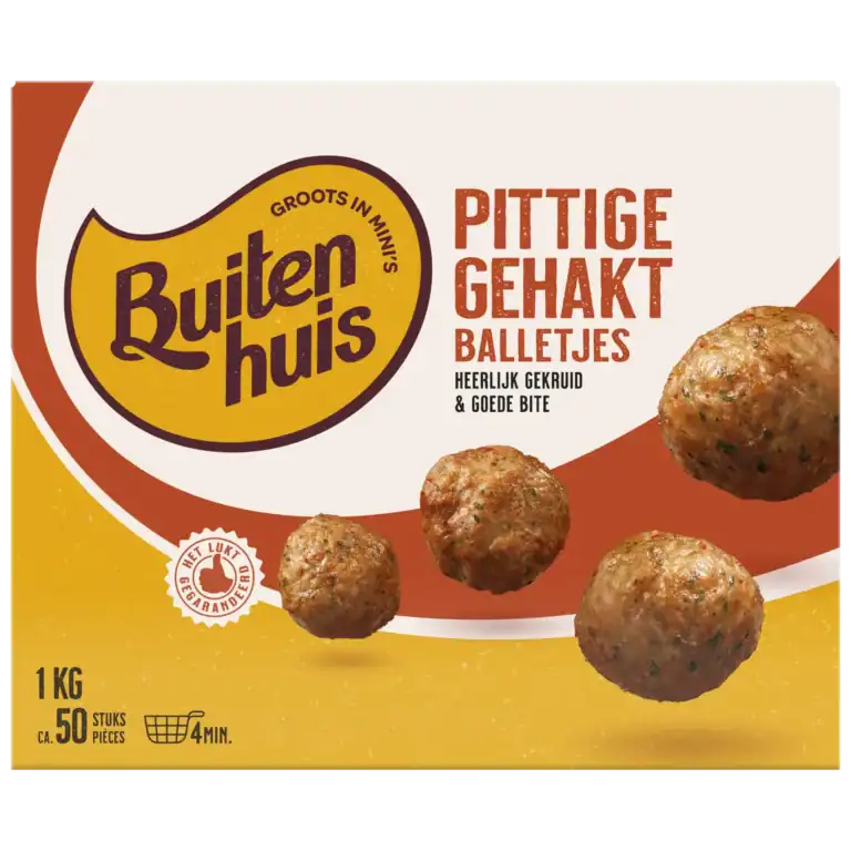 Pittige Gehaktballetjes 50X20G