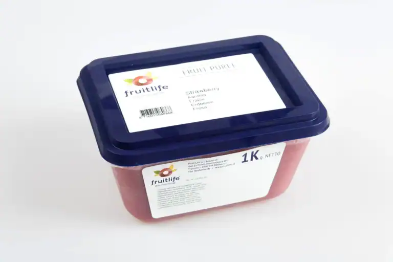 Aardbeienpuree