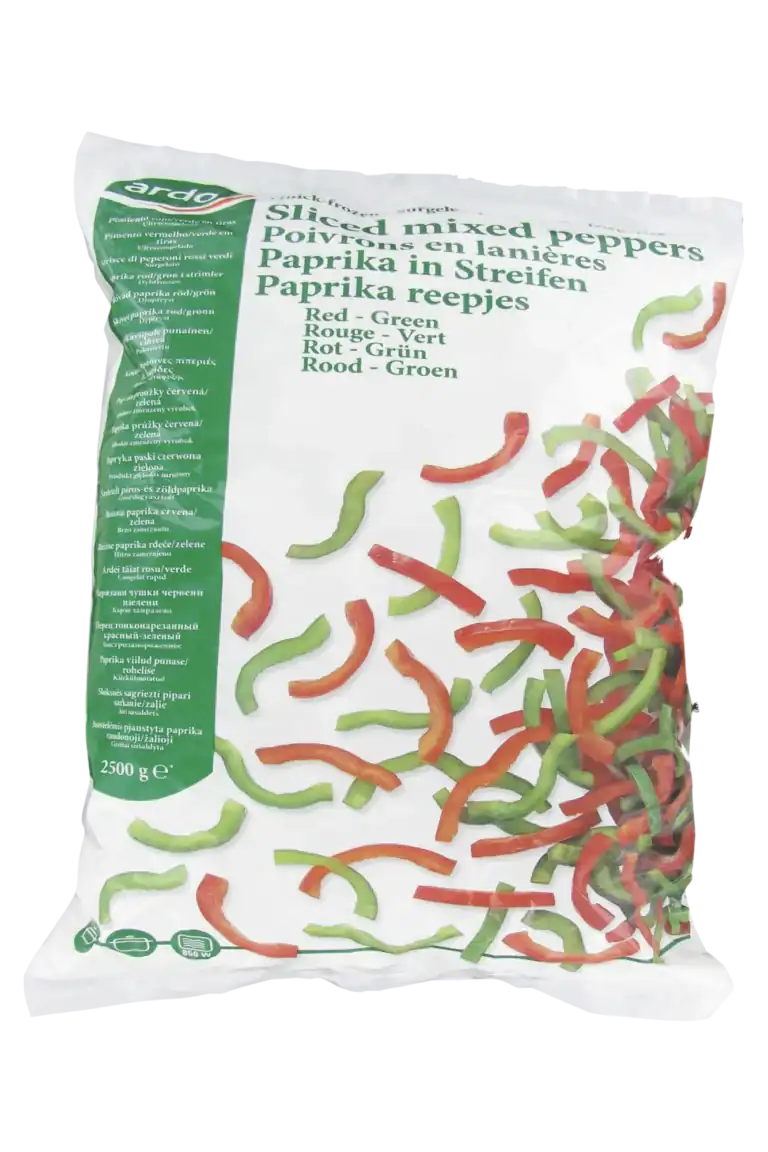 Paprika Rood/Groen Reepjes