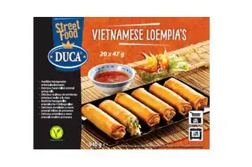 Vietnamese Loempia's Groenten