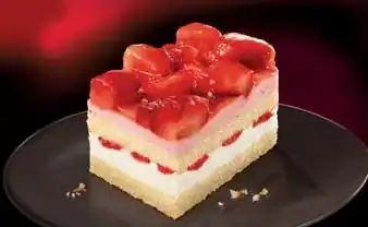 Aardbei-Yoghurt Gebak