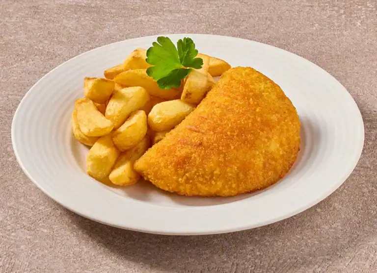 Kip Cordon Bleu Met Ovenfriet