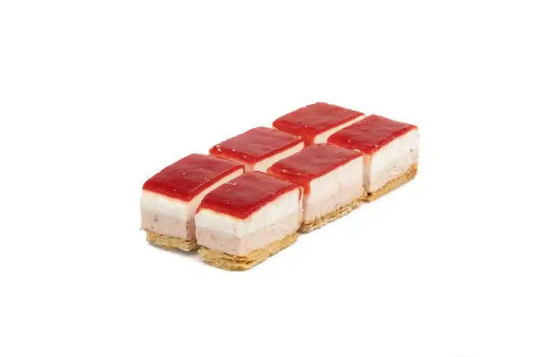 Mini Aardbei Gebakje