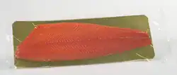 Zalmzijde Gerookt Getrancheerd
