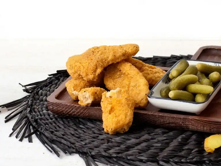 Vegan Krokante Dippers Zonder Kip