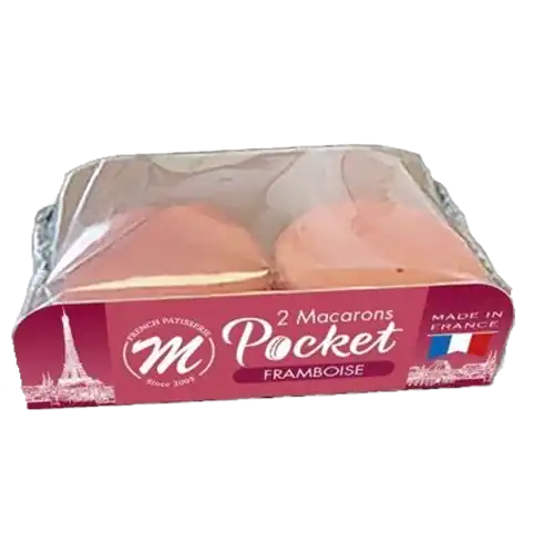 Macarons Framboos M'pocket - Bevroren