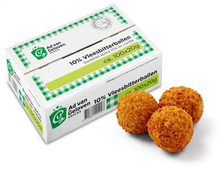 10% Vleesbitterballen