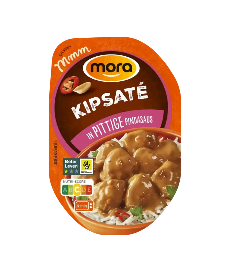 Kipsaté In Pittige Pindasaus