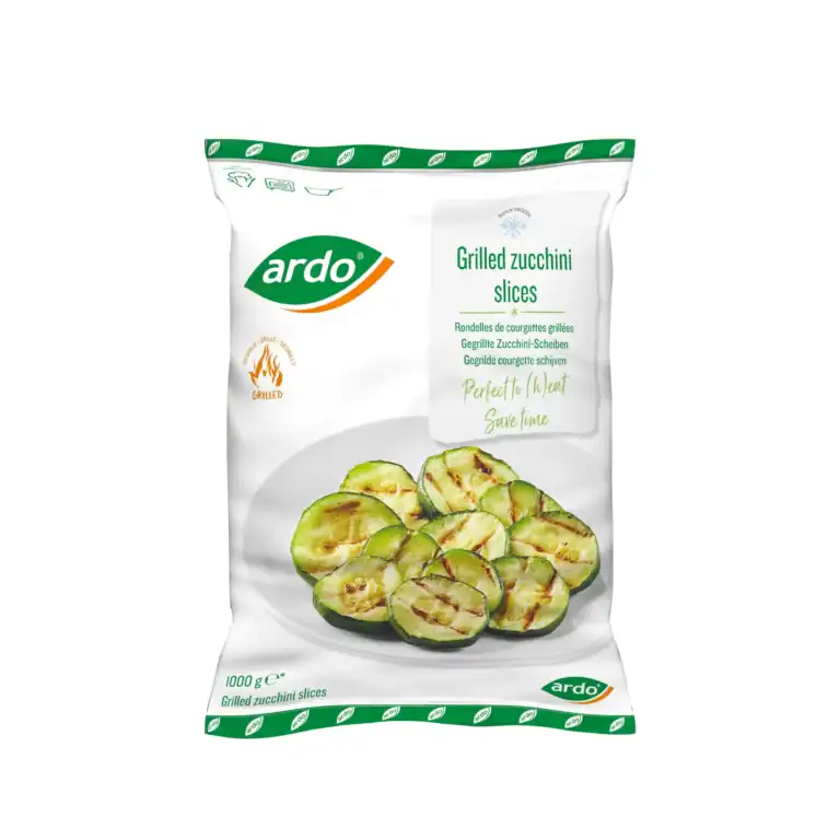 Gegrilde Courgette Schijven