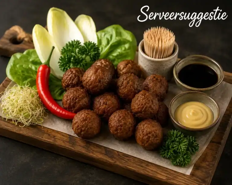 Gebraden Indische Snackballetjes