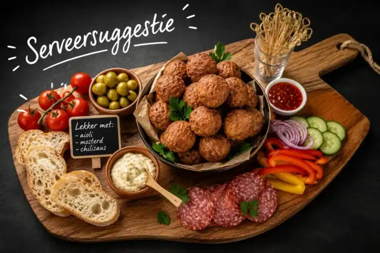 Gebraden Mini Gehaktballetjes