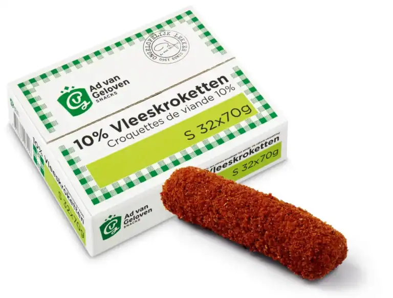 10% Vleeskroketten