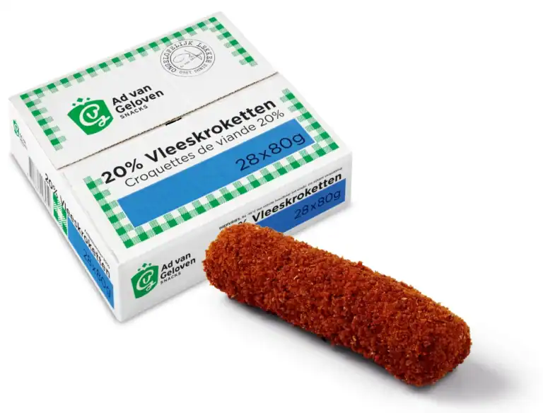 20% Vleeskroketten