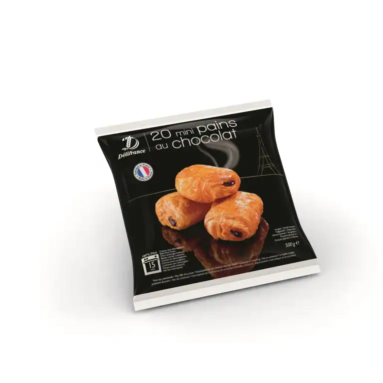 Délifrance, 20 Mini Chocoladebroodje 25G
