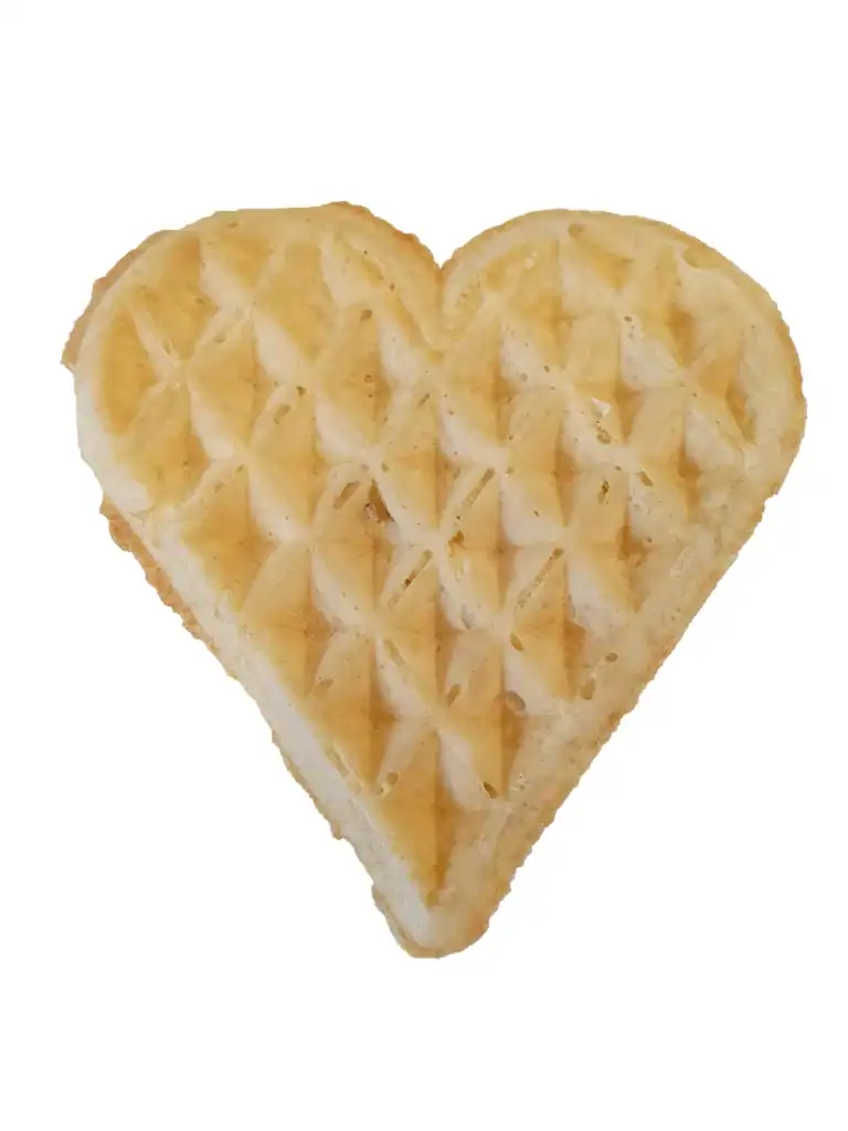 Hartjeswafel Naturel