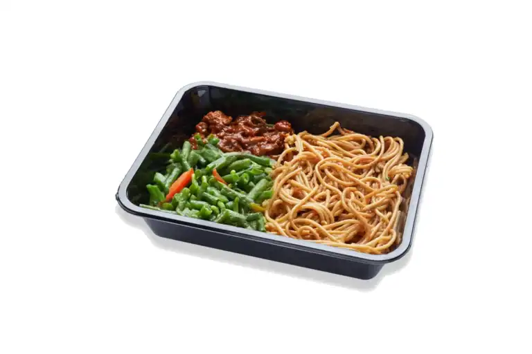 Javaanse Bami Met Kip In Ketjap En Kousenband