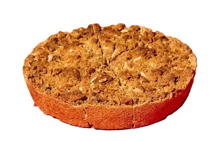 Appelkruimeltaart Met Amandel