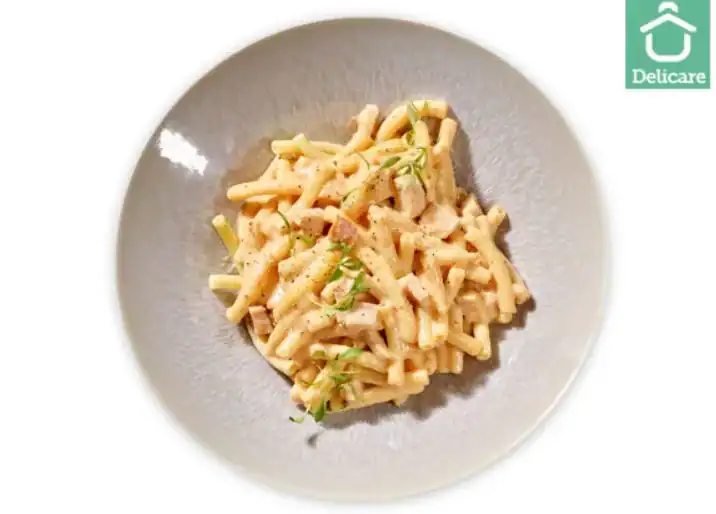 Macaroni Met Kalkoenham En Kaassaus (Natriumarm)