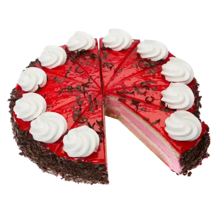 Kwarktaart Met Aardbei 24Cm