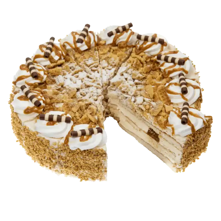 Stroopwafel Karameltaart 24Cm