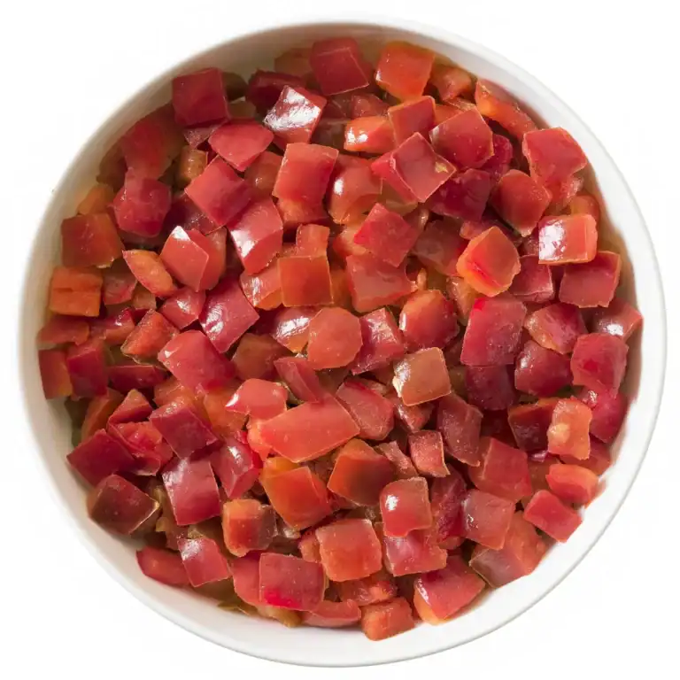 Paprikablok Rood 10X10 Mm