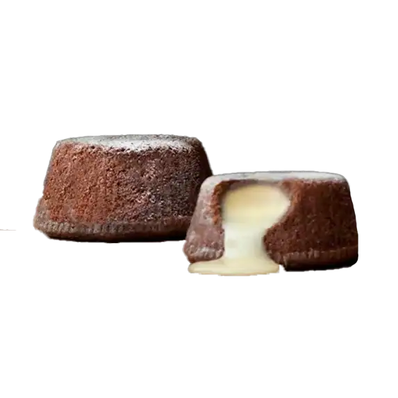 Soufflé Chocolade-Witte Chocolade